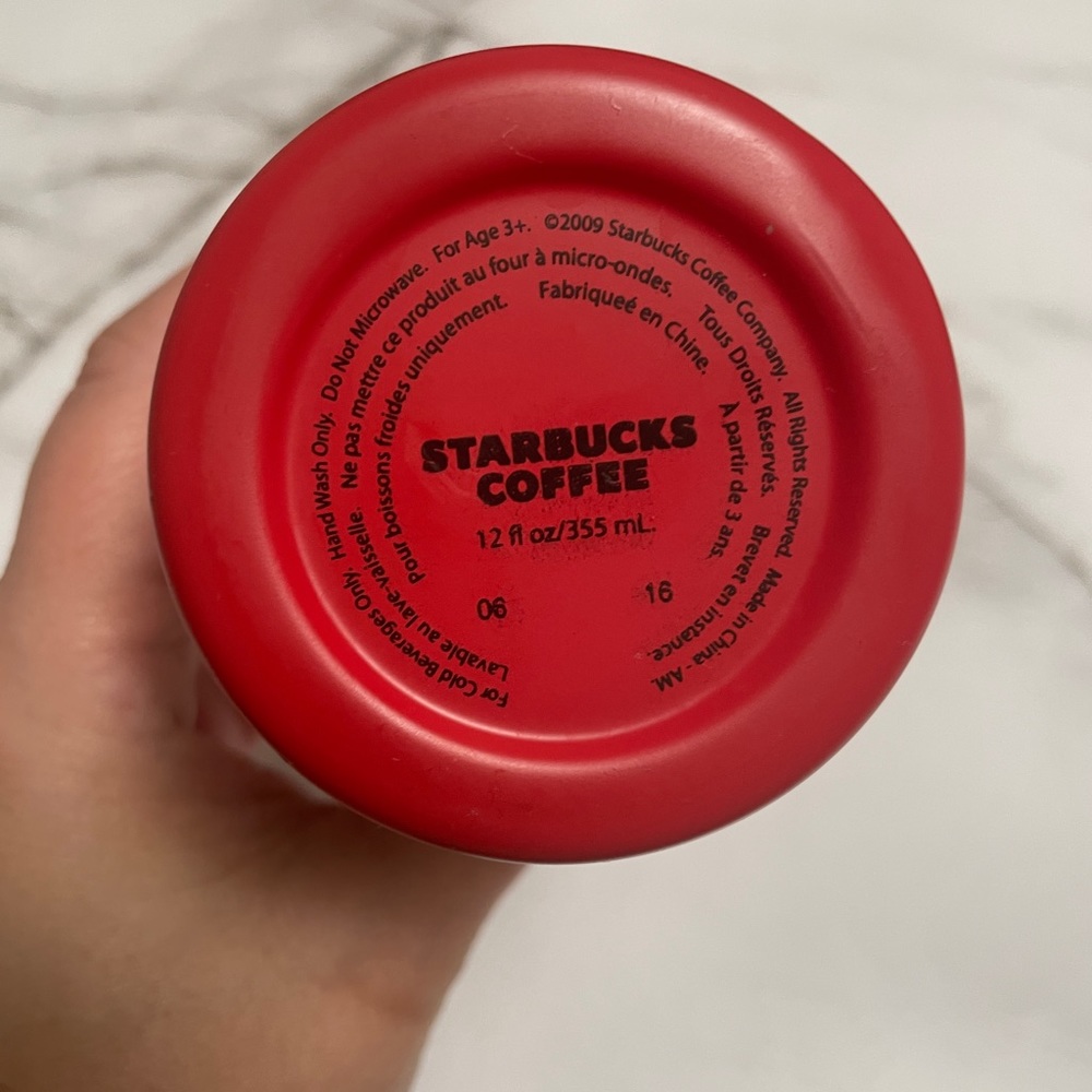 Starbucks 12oz Fox Travel Tumbler Holiday 2016 - Picture 3 of 4